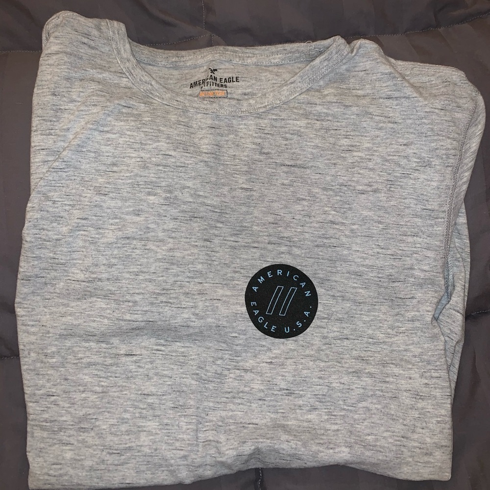 Grey flex fit AE t-shirt